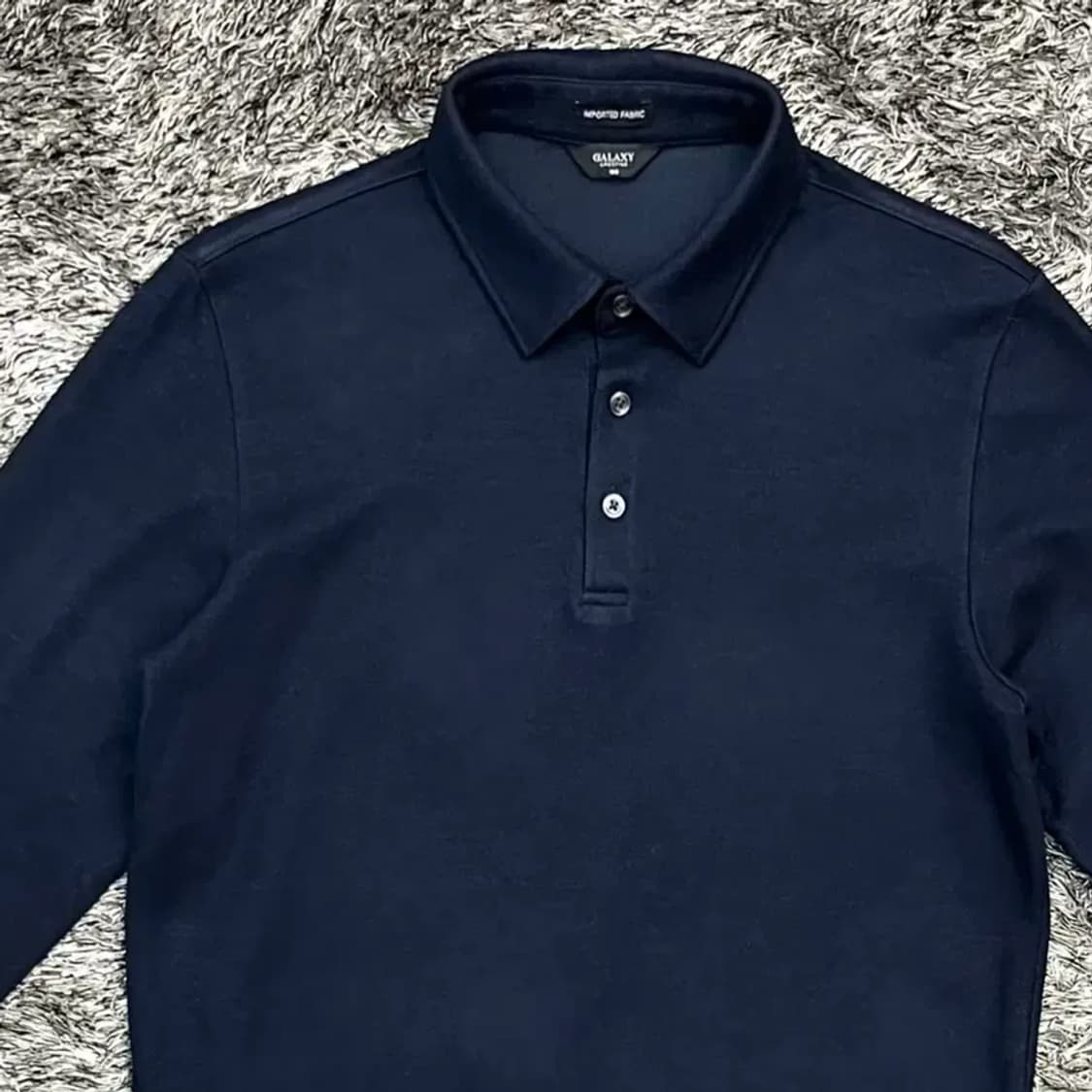 갤럭시라이프스타일 남성 울 카라 긴팔 티셔츠 (100) 상품이미지2