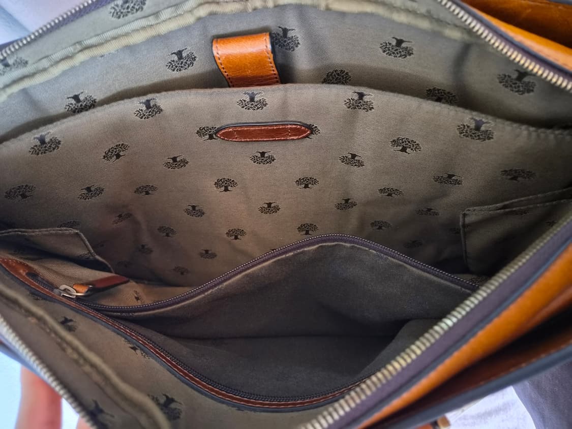 Mulberry 멀버리 Lichi 천연가죽 크로스 서류가방
 상품이미지8