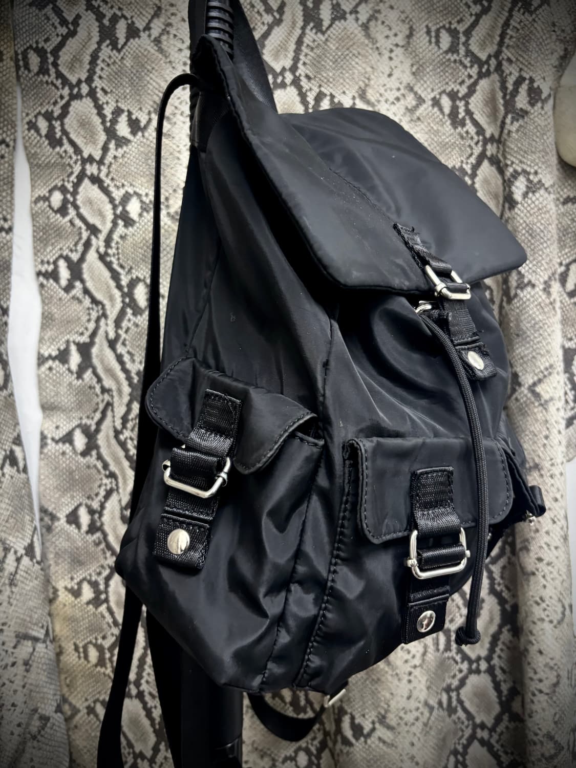 [00’s] Multi Pocket Nylon Backpack 상품이미지6