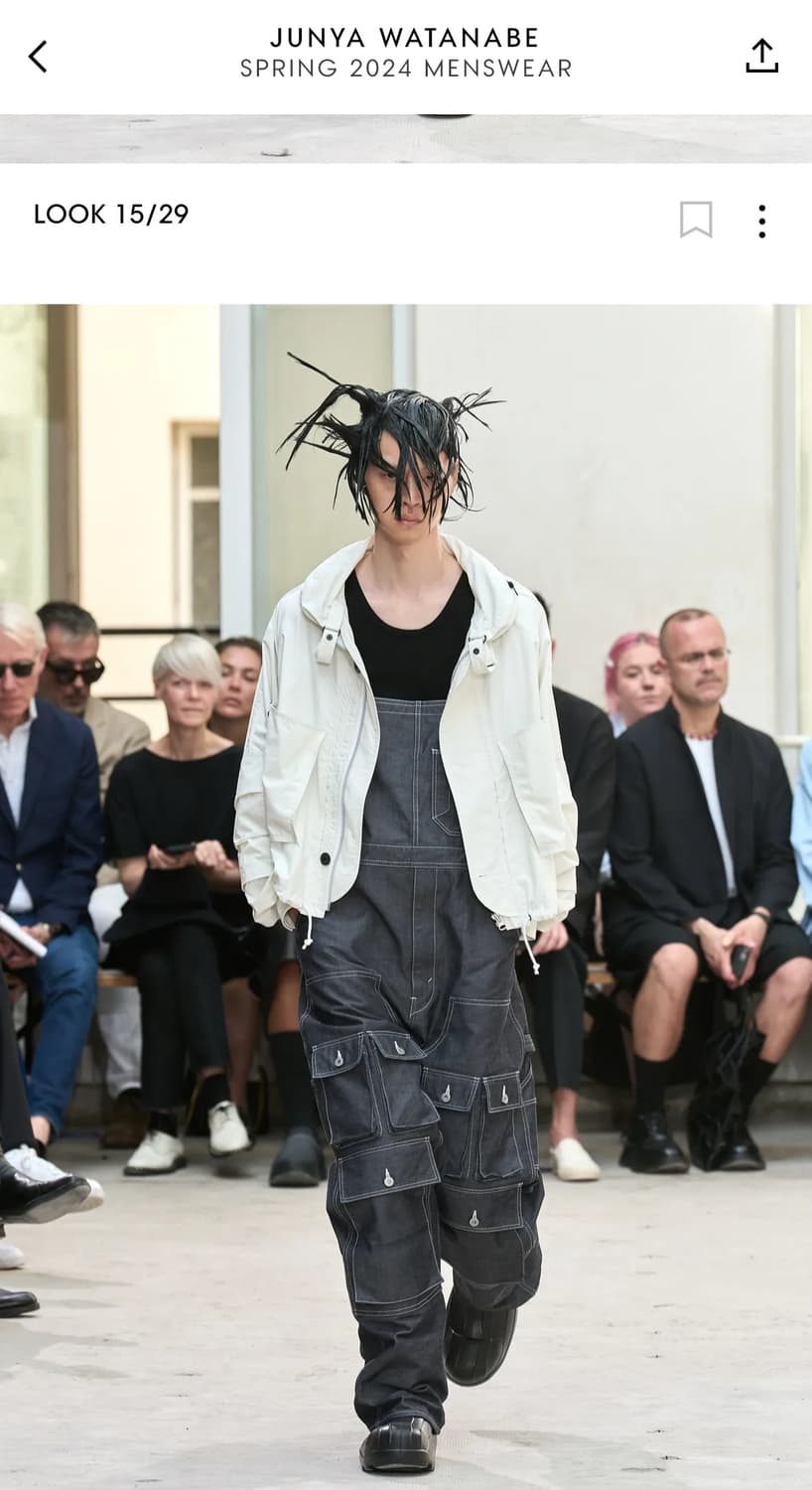 24ss 준야와타나베 파라슈트 자켓 s 상품이미지1