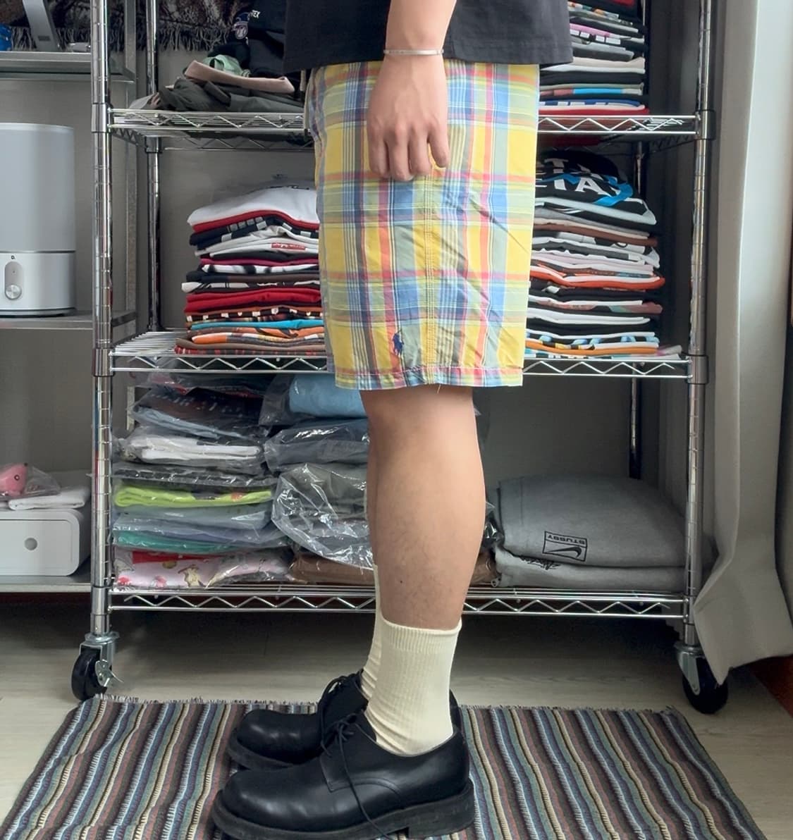 폴로 랄프로렌 마드라스 숏 팬츠 상품이미지2
