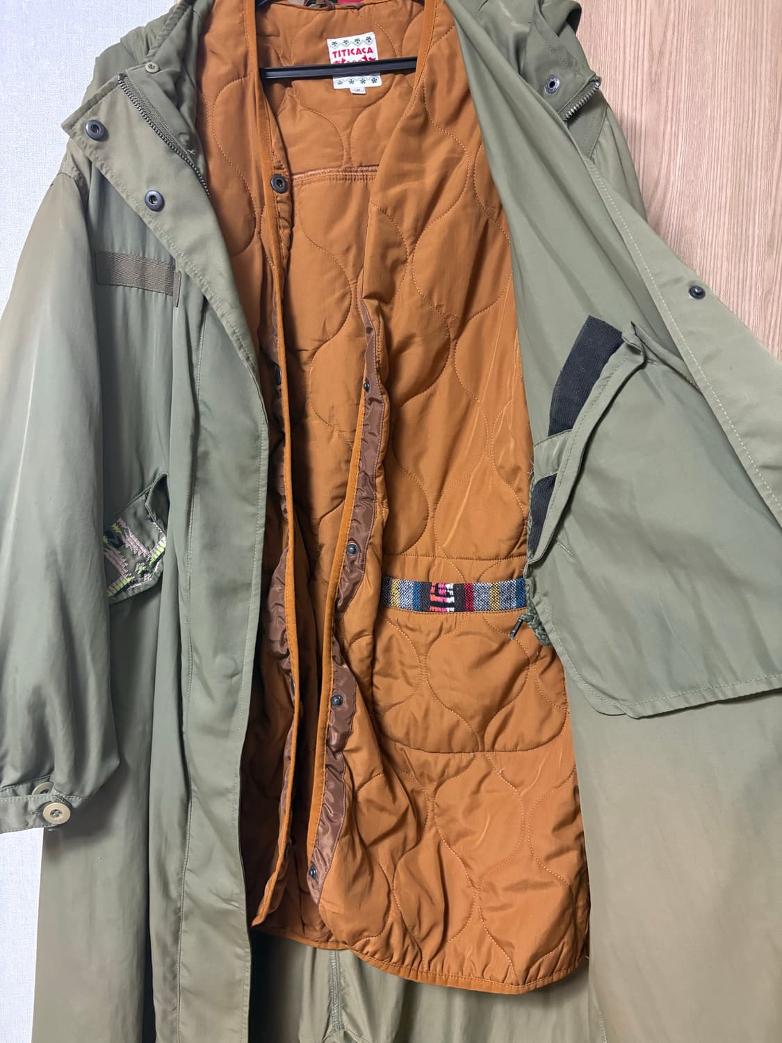 티티카카 titicaca 피쉬테일 야상 상품이미지3