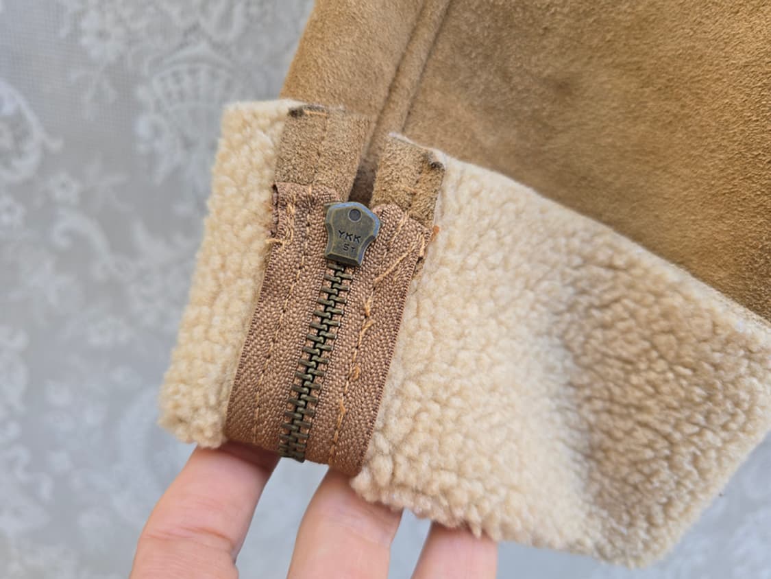 올드 갭 천연 무스탕 상품이미지4