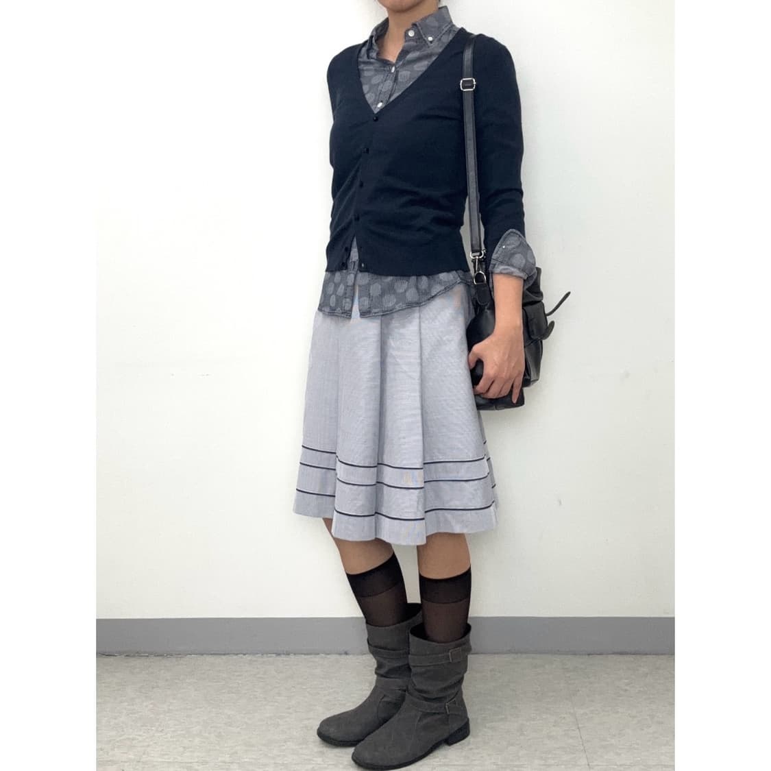 빈티지 네이비 가디건 상품이미지3