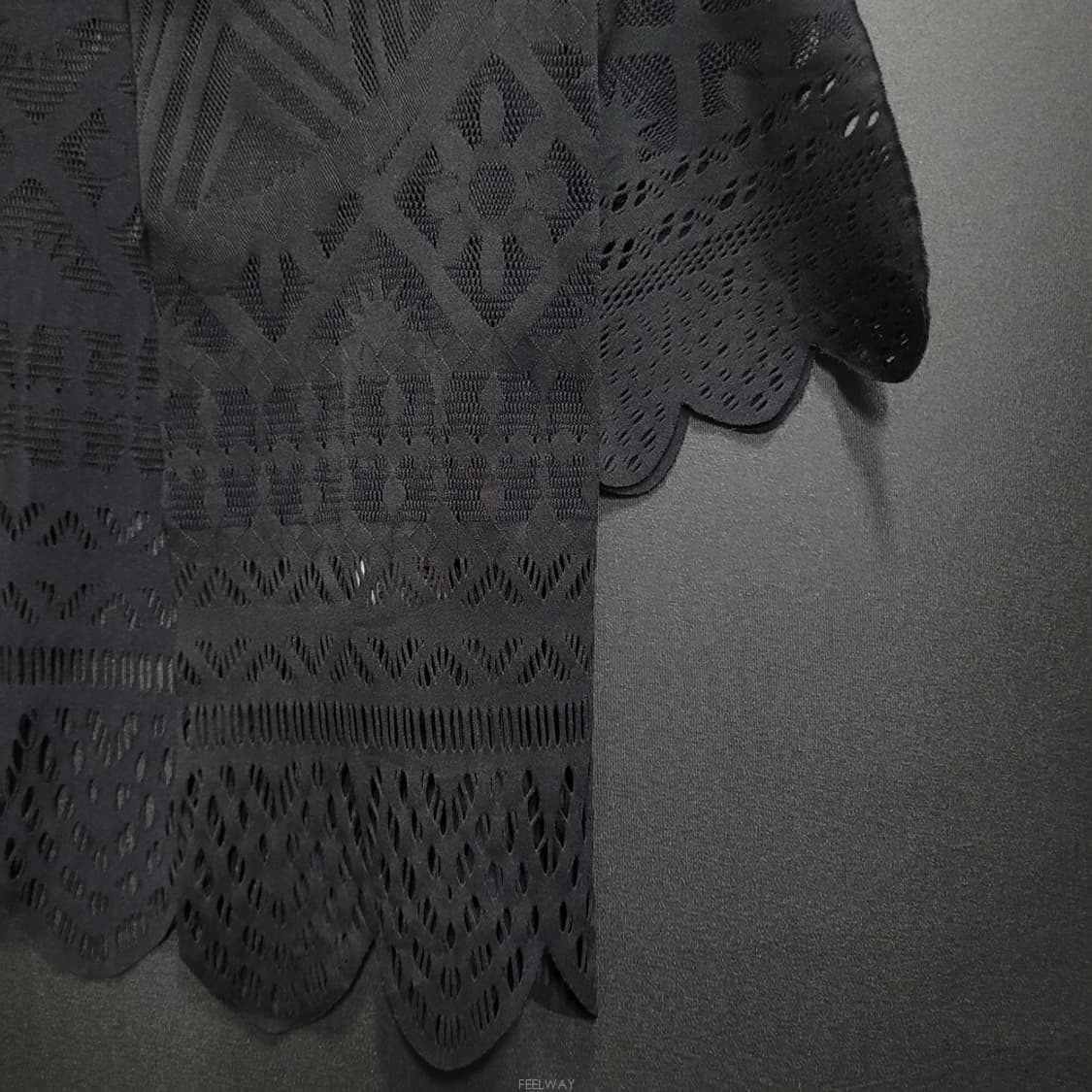 PLEATS PLEASE 플리츠플리즈 시스룩 오픈 가디건 상품이미지3