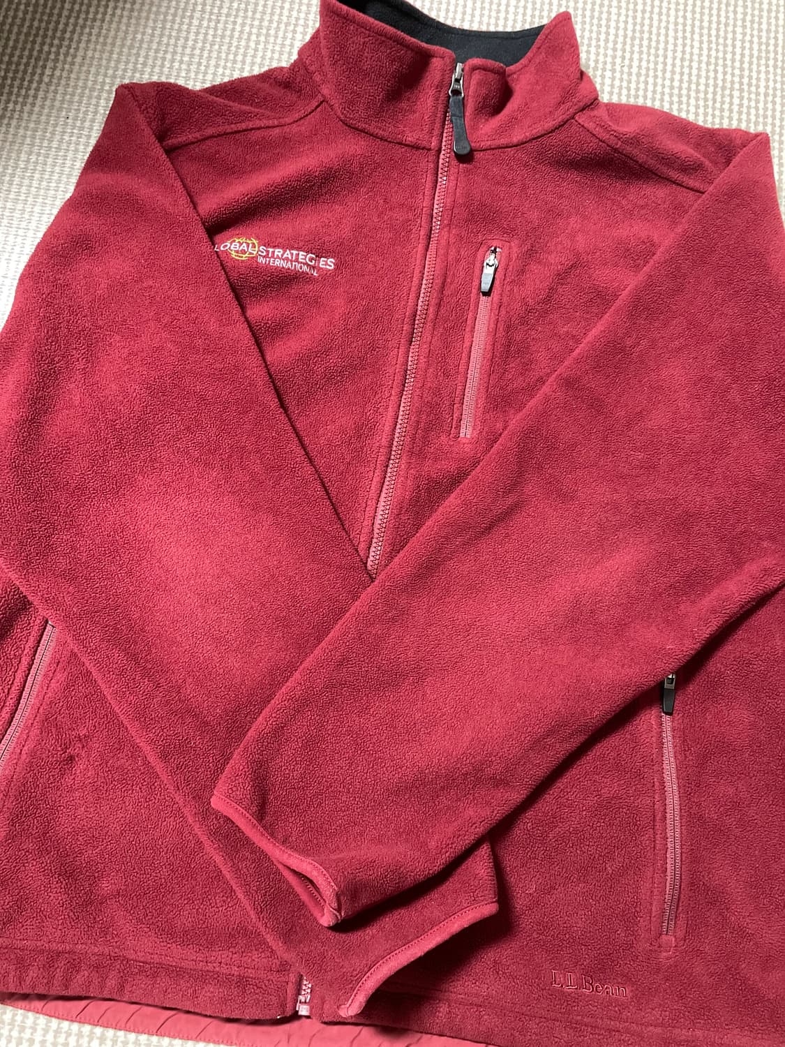 엘엘빈 후리스 집업 L 상품이미지2