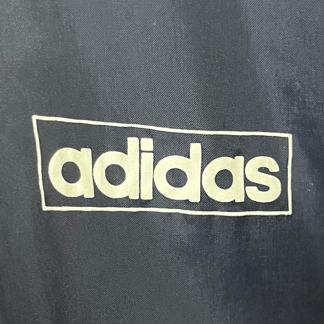 아디다스 네이비 화이트 삼선 윈드브레이커 상품이미지3