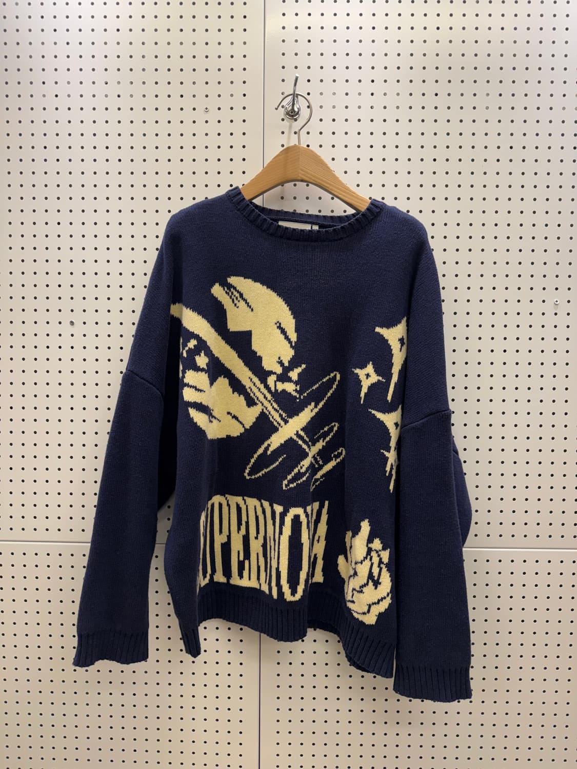 그래픽 자카드 니트 스웨터 U503 상품이미지2