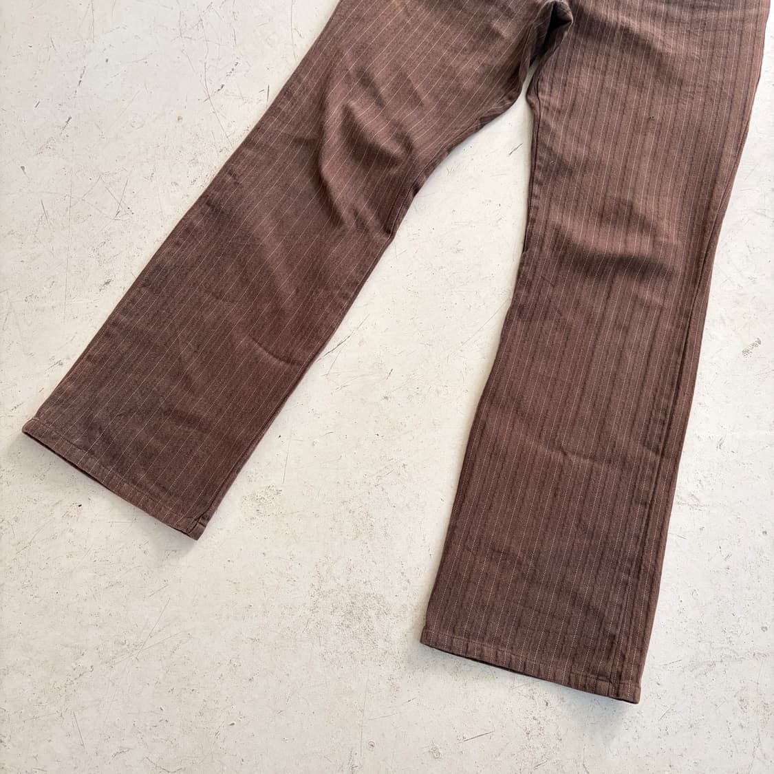 루이스 찰론 빈티지 스트라이프 팬츠 32 상품이미지3