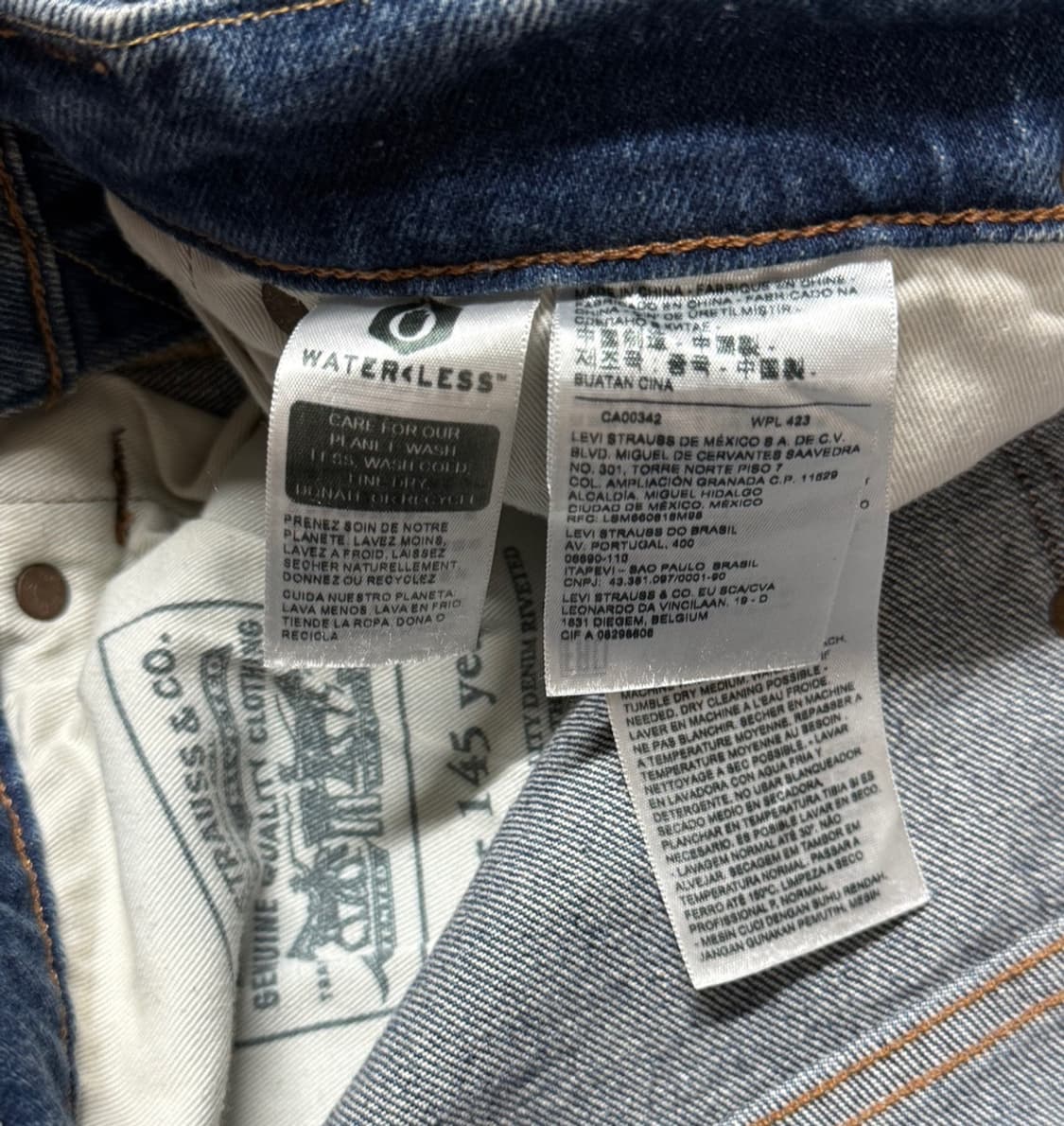 [30X32] 리바이스 505 레드 데님 팬츠 청바지 상품이미지6