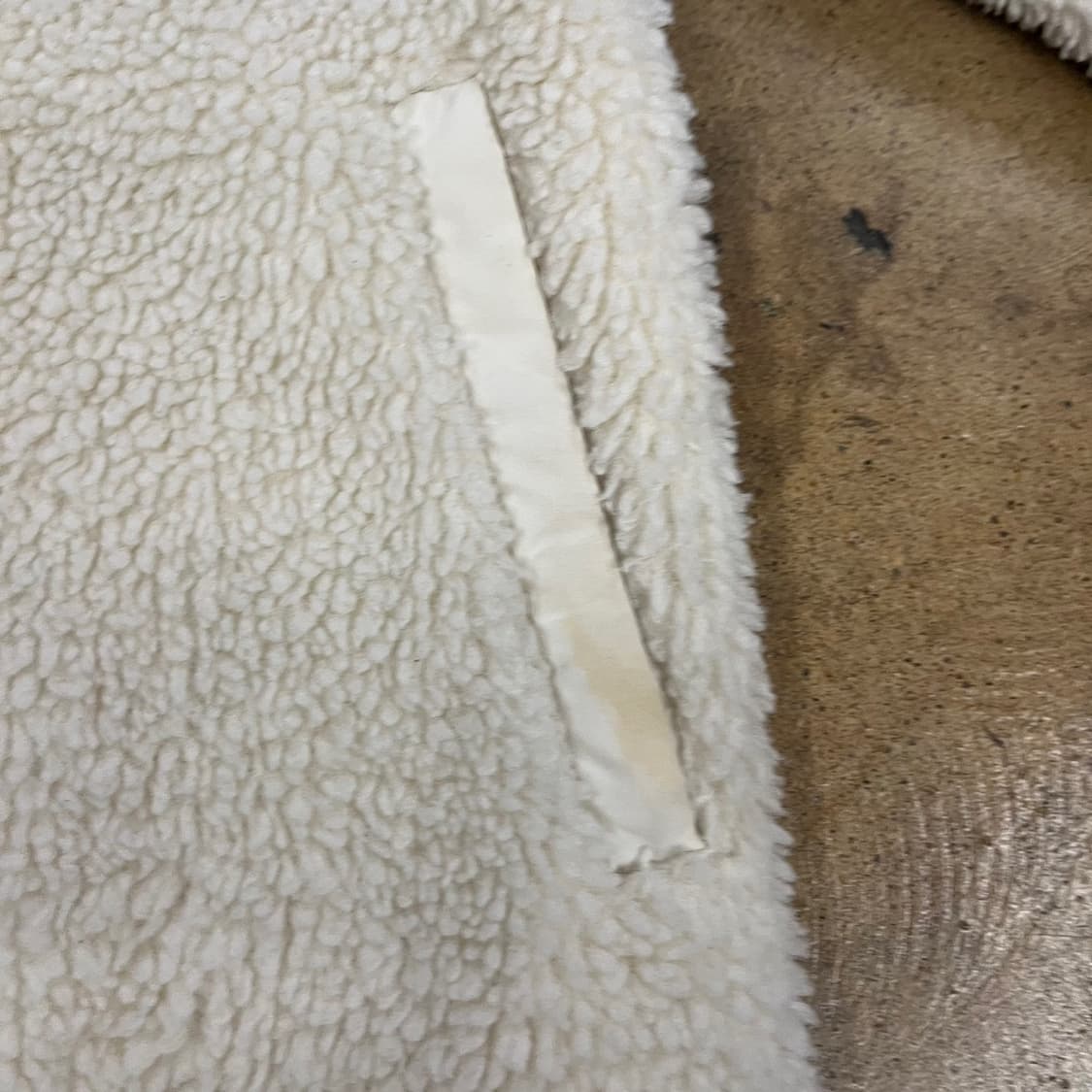 [정품/XL] 노스페이스 뽀글이 플리스 아이보리 b17 상품이미지8