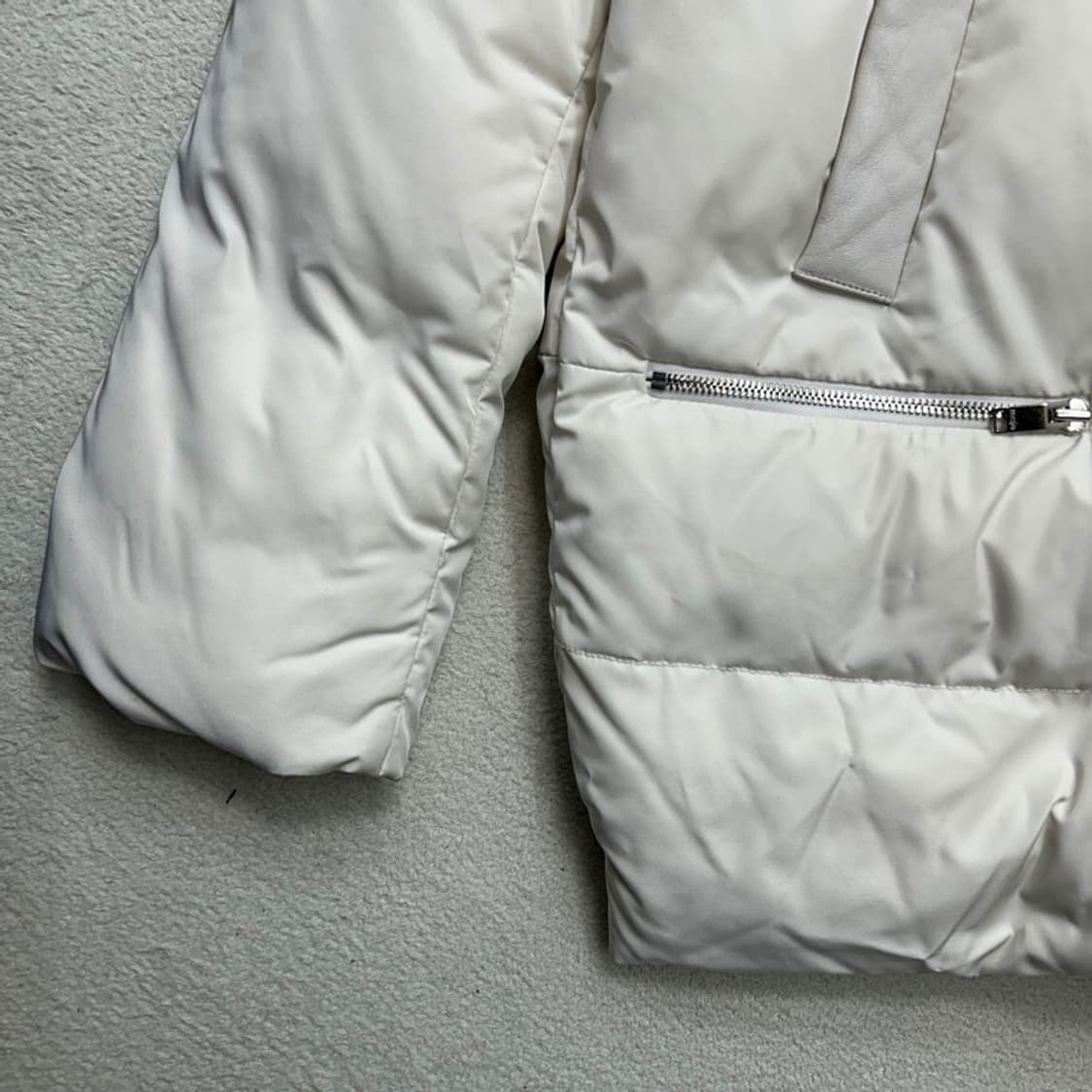 마쥬 폭스 퍼 트리밍 다운 패딩 점퍼 1 상품이미지2