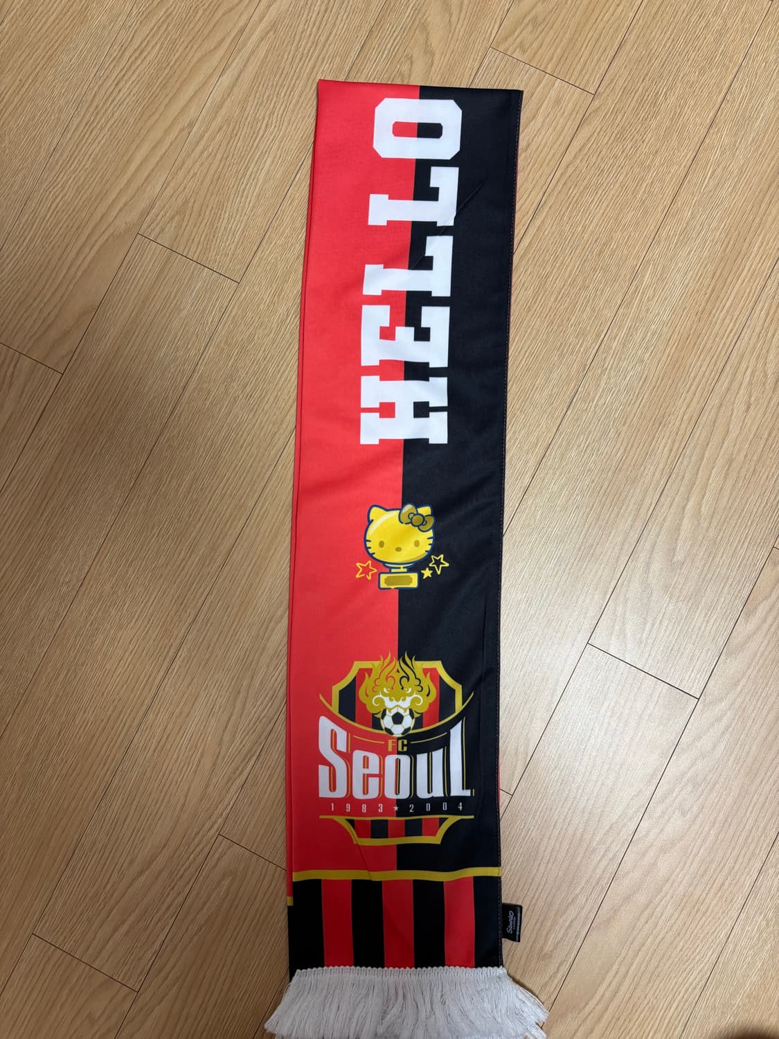 K리그 x 산리오 2025 머플러 헬로키티 FC서울 상품이미지1
