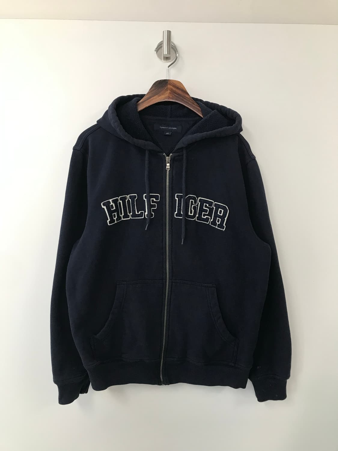 타미힐피거 스펠아웃 네이비 후드집업 상품이미지2