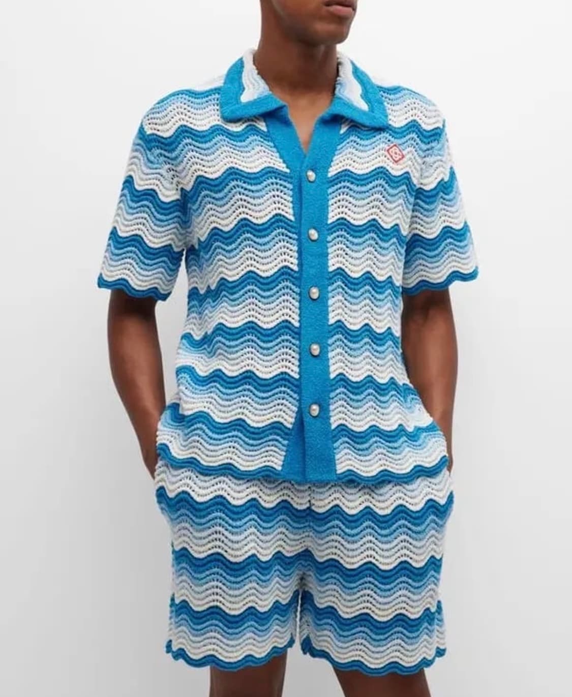 카사블랑카 웨이비 그라데이션 셔츠 상품이미지1