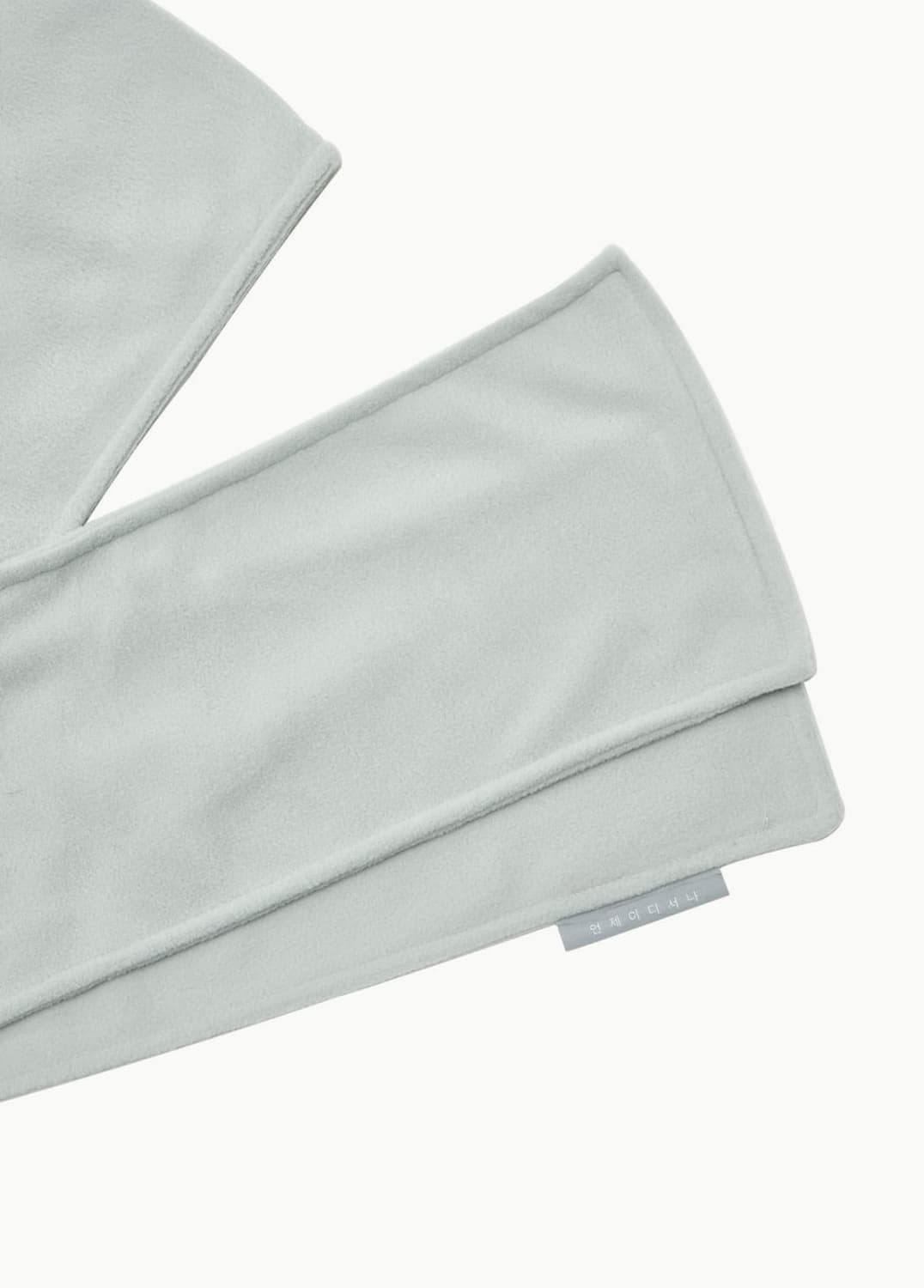 지초이 컴포트 FLEECE HOODIE SCARF 후디 머플러 상품이미지3