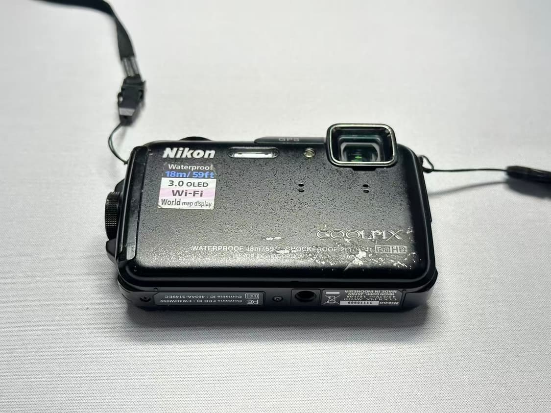 니콘쿨픽스 aw110 aw100블랙 빈티지 디카 상품이미지2