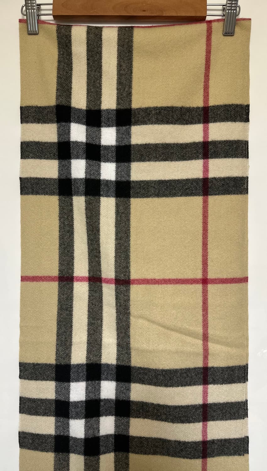 버버리 캐시미어 머플러 클래식 체크 남여공용 상품이미지4