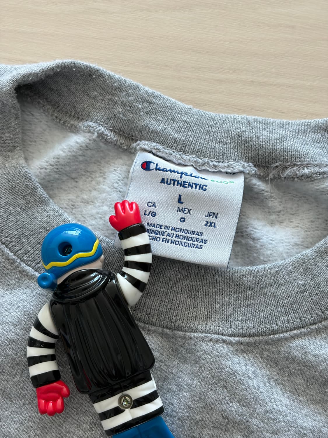 Champion 챔피온 에코 어센틱 스웻 멜란지그레이 L (105) 상품이미지3