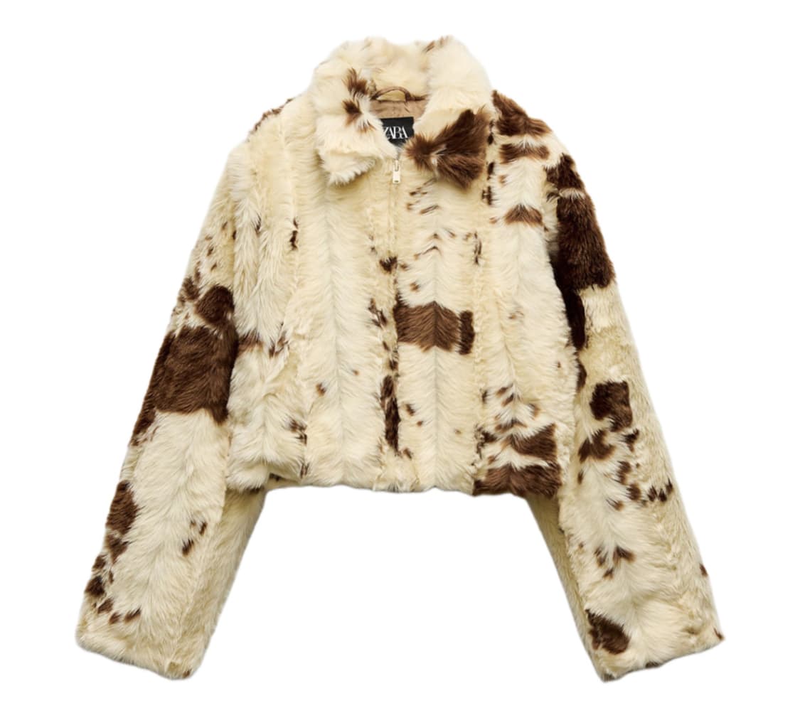 자라 애니멀 퍼자켓 상품이미지1