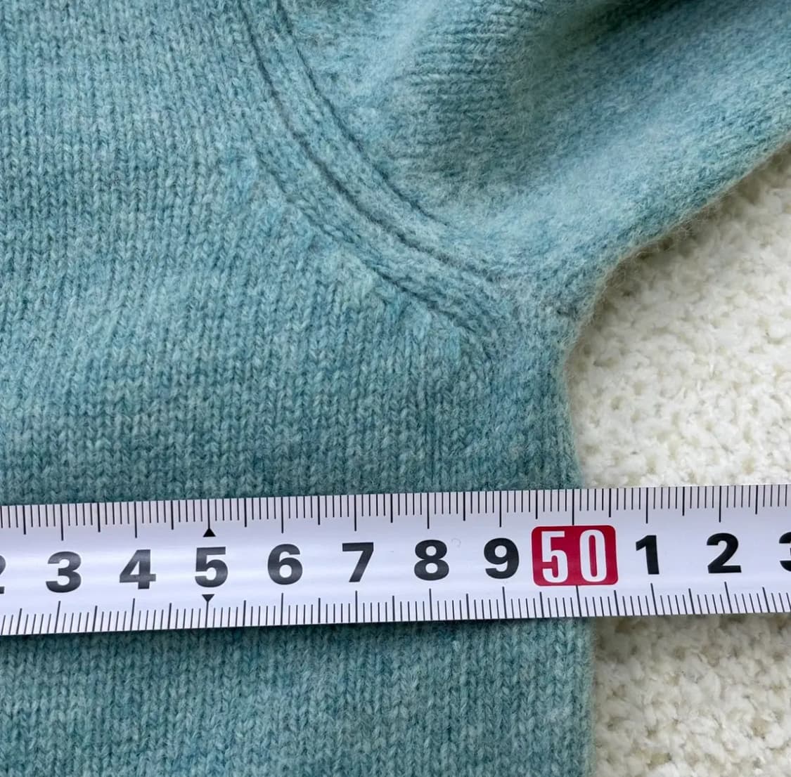 100 올젠 울 니트 티셔츠  상품이미지7