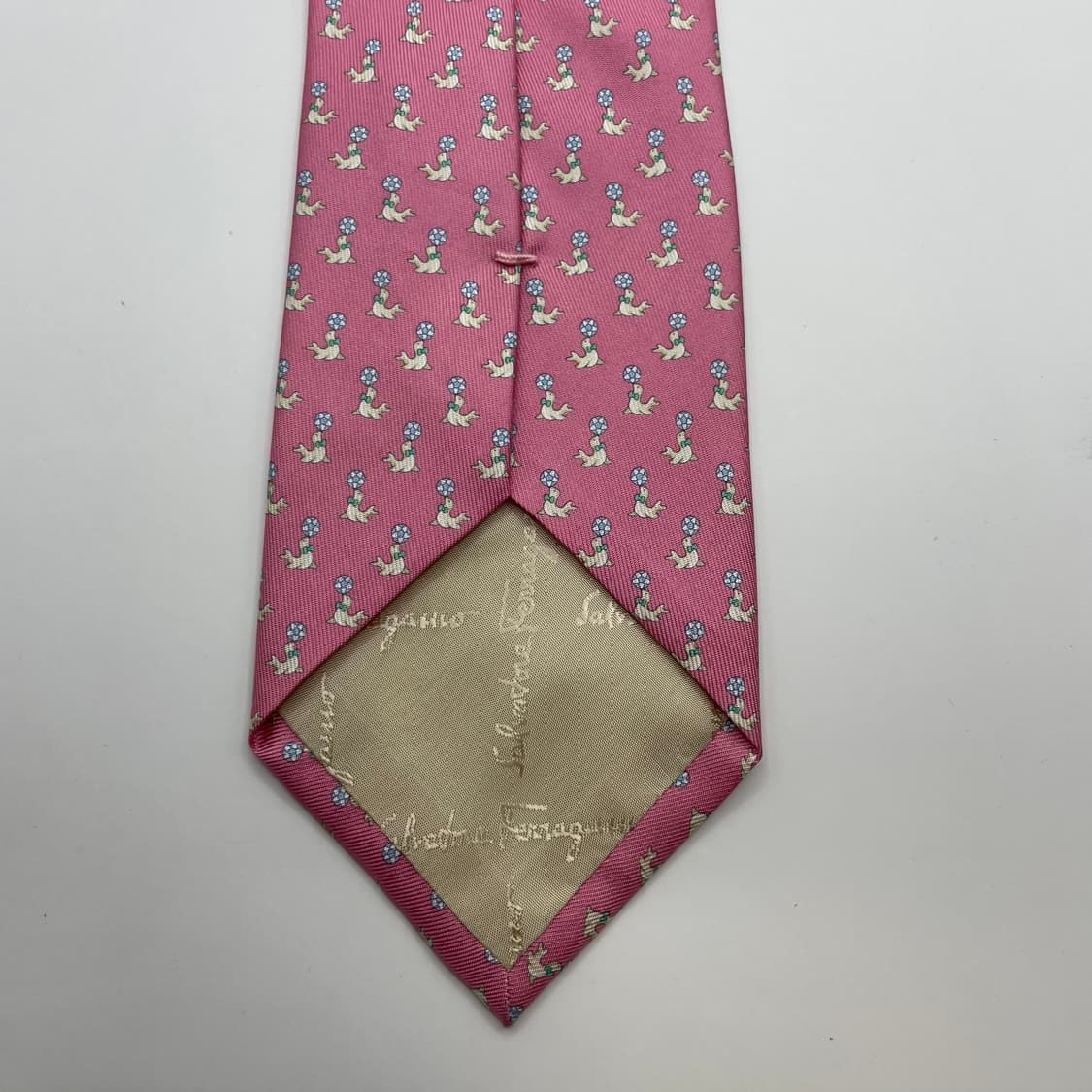 640) (Ferragamo) 살바토레페레가모 패턴 넥타이 상품이미지4