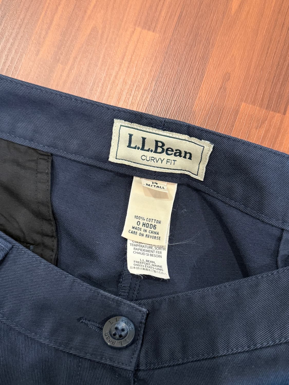 00s L.L.Bean 엘엘빈 원턱 치노 팬츠 (32inch) 상품이미지8