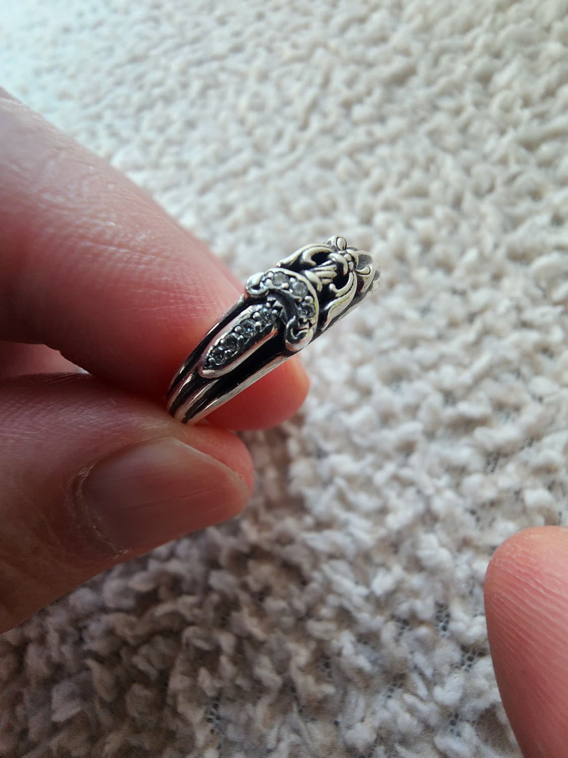 [US9]크롬하츠 베이비대거링 풀파베 상품이미지2