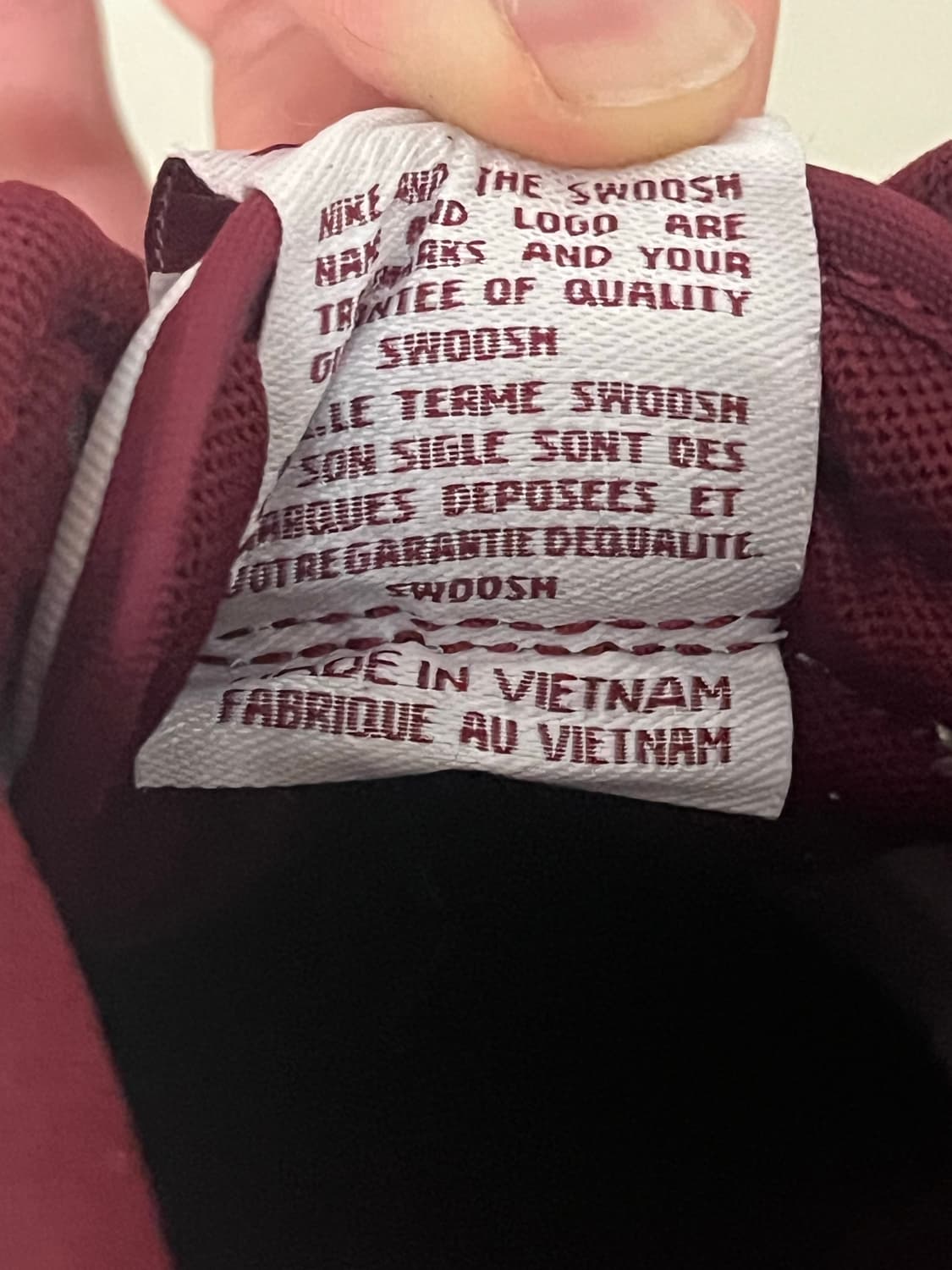 나이키 덩크 로우 버건디 상품이미지5