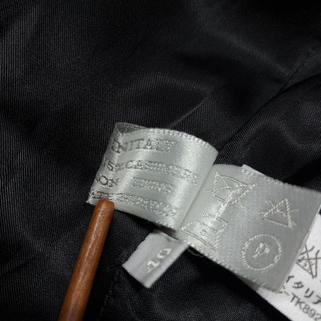 CN990W M 미우미우 이탈리아 캐시미어 울 더블 하프코트 상품이미지6