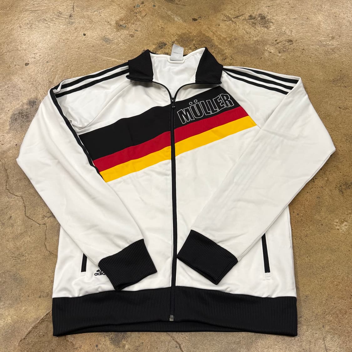 아디다스 뮬러 독일 흰검 화이트 져지 트랙탑  100 상품이미지2