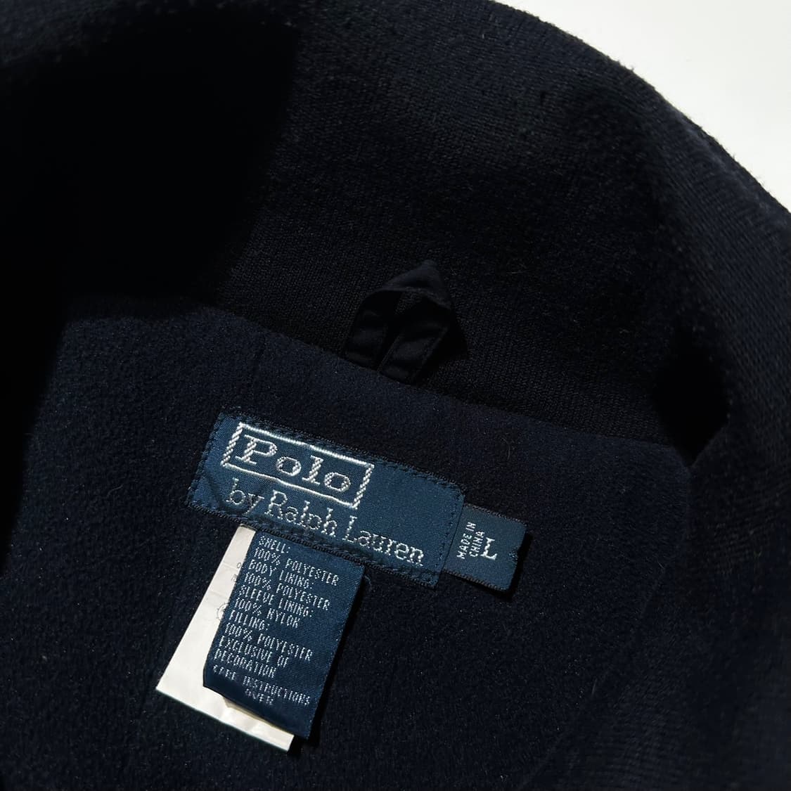 폴로 랄프로렌 폴리쉘 페리 블루종 자켓 네이비 상품이미지4