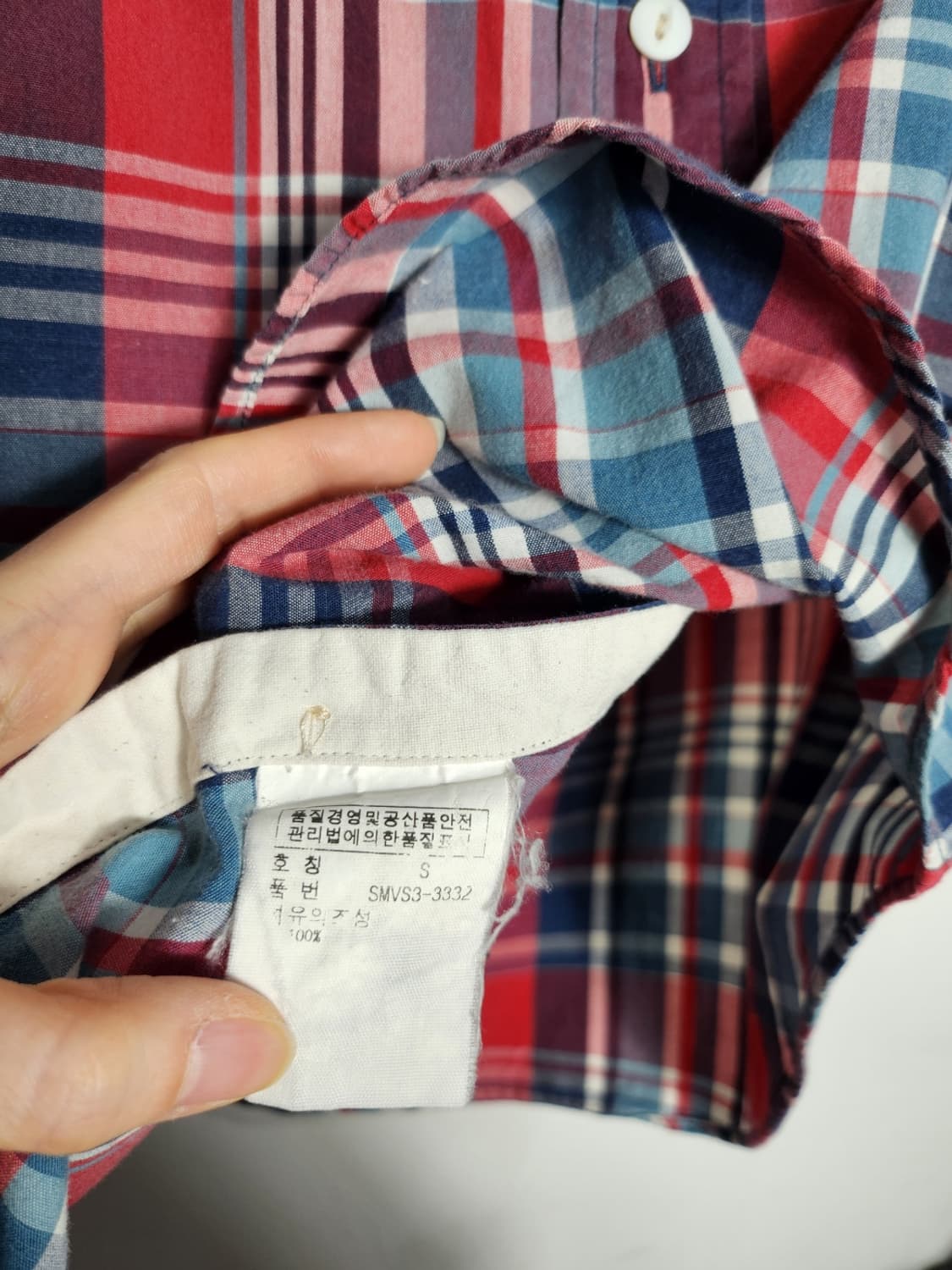 S 폴로 랄프로렌 체크셔츠 상품이미지5