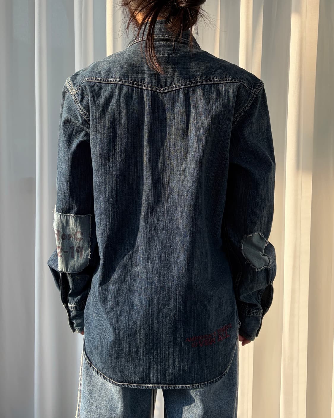 [M]리바이스 패치워크 웨스턴 데님 셔츠 상품이미지2