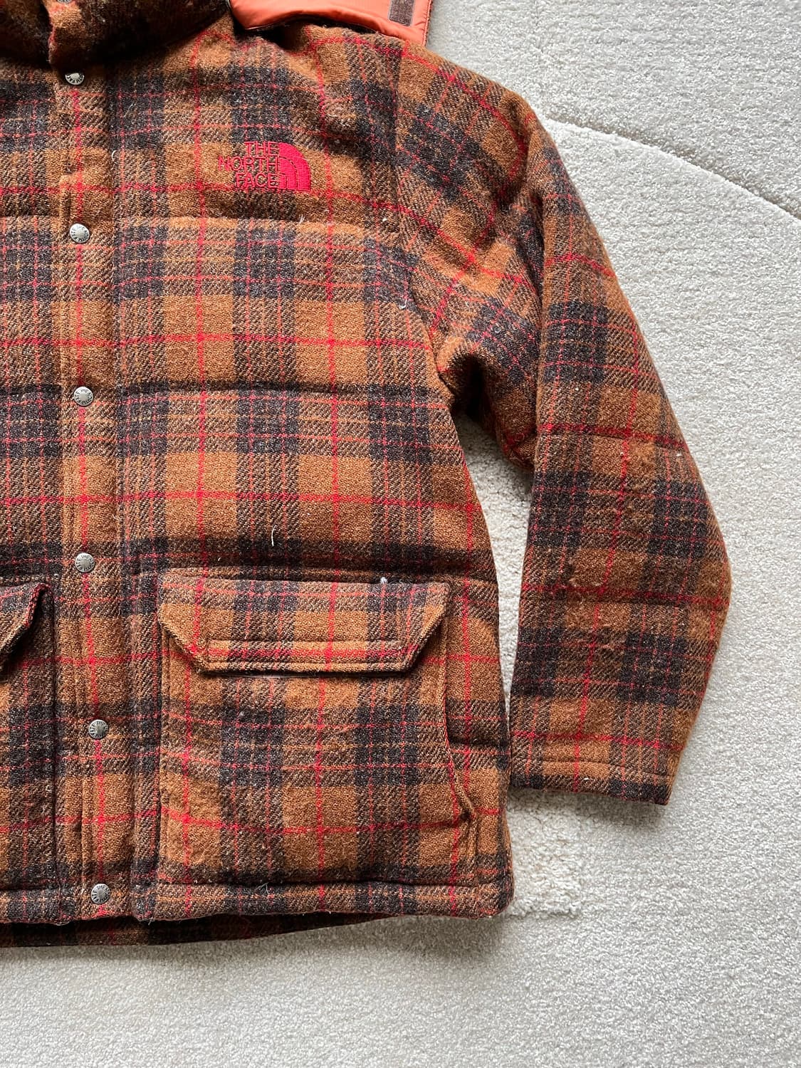 노스페이스 퍼플 라벨 x 해리스 트위드 다운 파카 (105) 상품이미지3