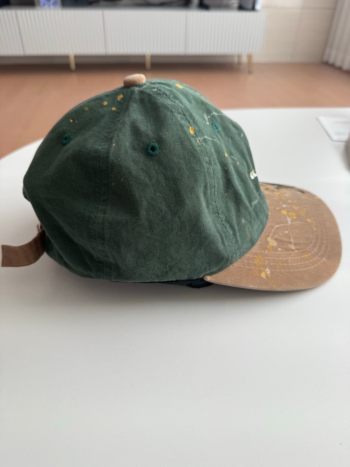 빈티지 페인팅 선데이 캡 상품이미지2