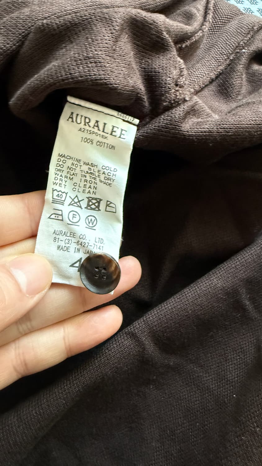 오라리 반팔카라티셔츠(4사이즈) 상품이미지4