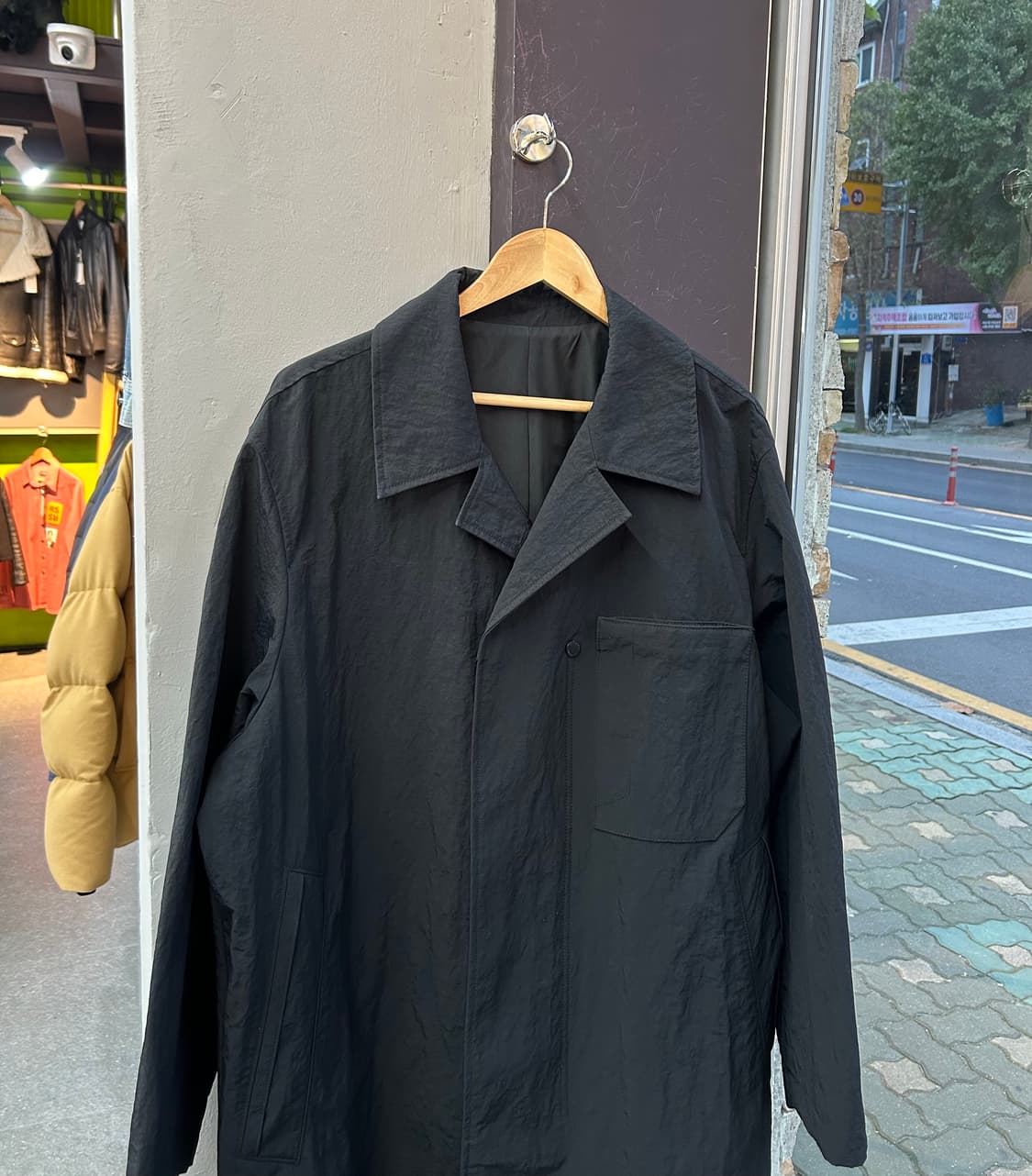 100/ 솔리드옴므 롱 코트자켓 상품이미지2