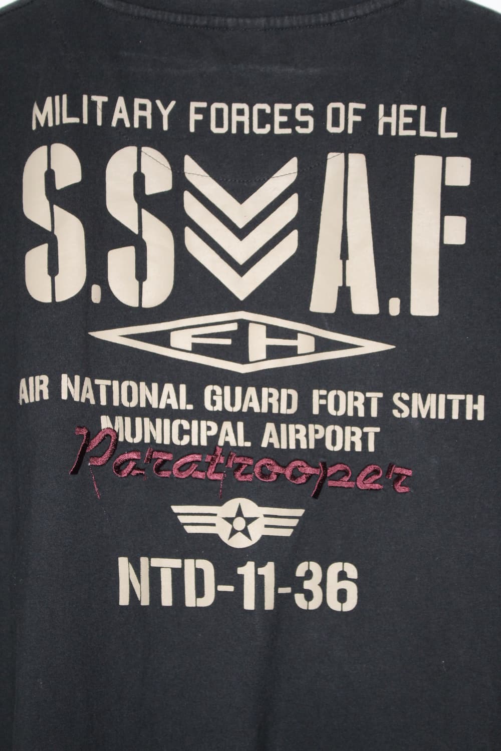 일본 빈티지 에어포스 레터링 반팔티셔츠 상품이미지7