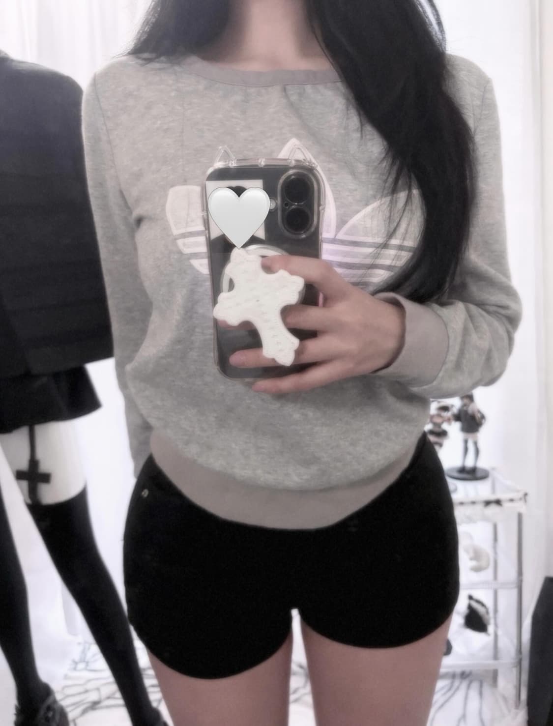 아디다스 멜란지 맨투맨 상품이미지1