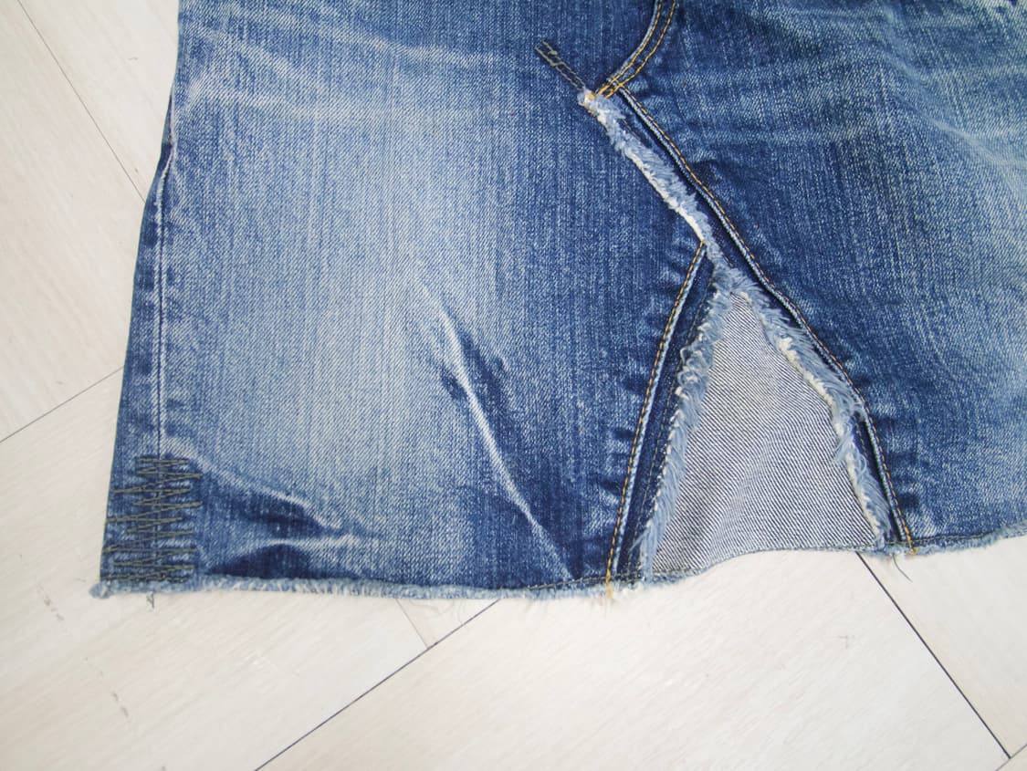 [ANTGAUGE] double waist denim skirt 상품이미지7