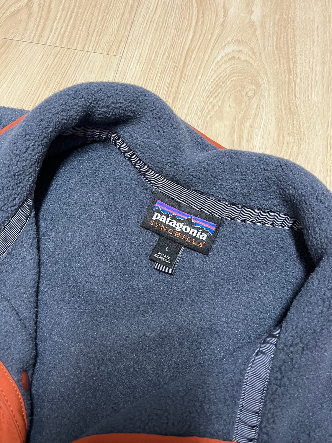 파타고니아 신칠라 스몰더 블루 L 상품이미지3