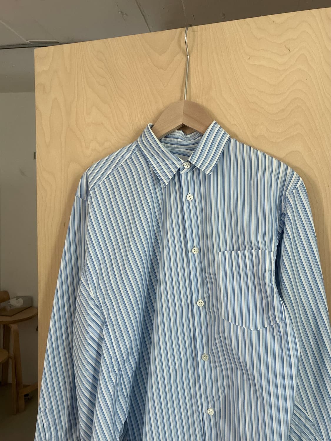 꼼데가르송 비대칭 셔츠 상품이미지2