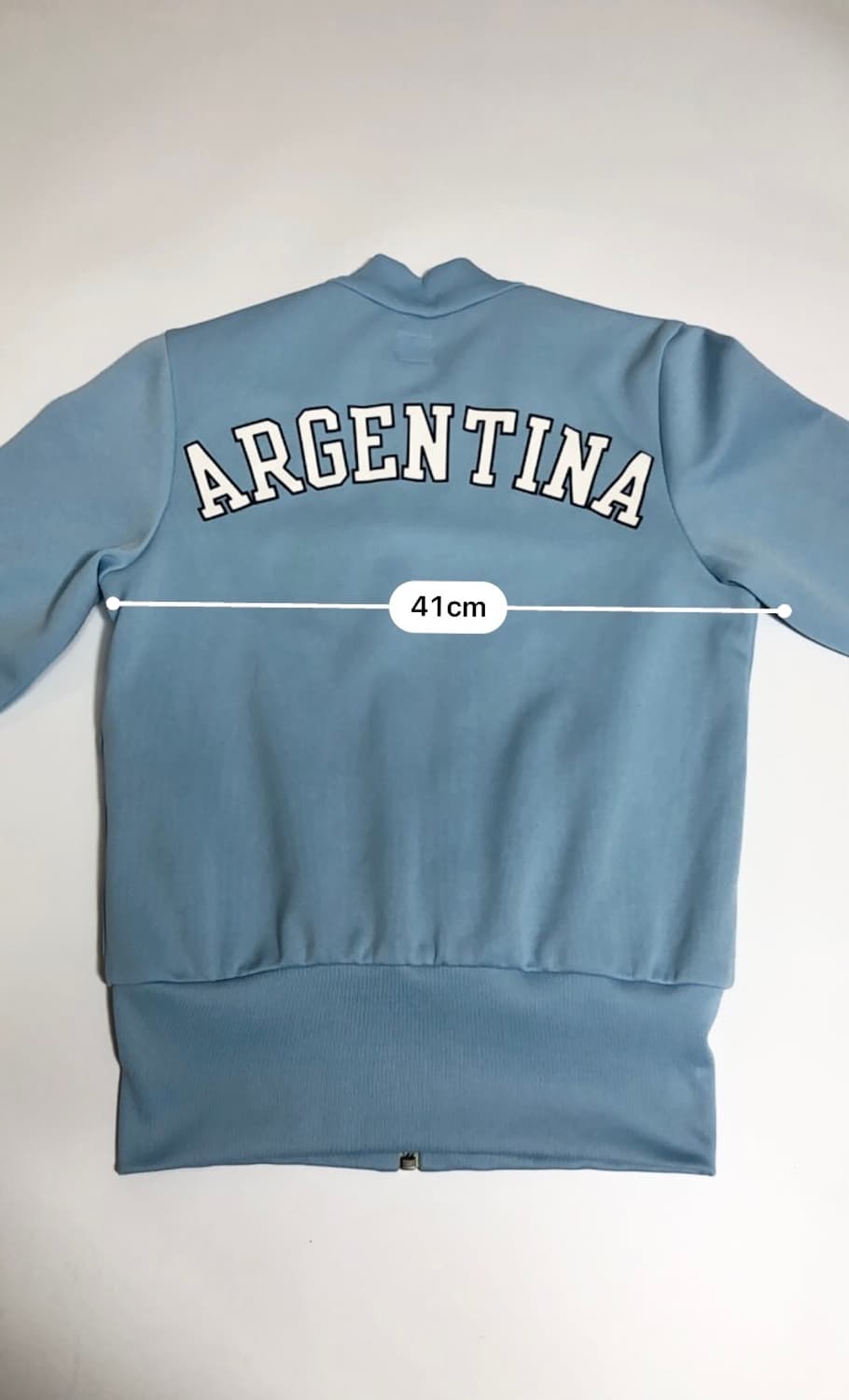 아디다스 아르헨티나 스카이블루 져지 xs 상품이미지10
