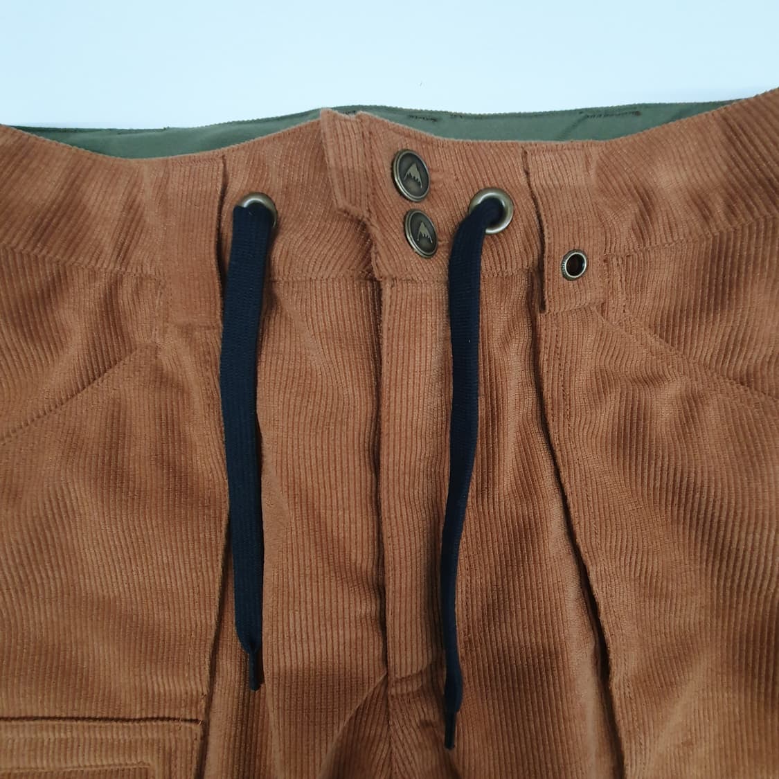 버튼 코듀로이 보드바지 상품이미지3