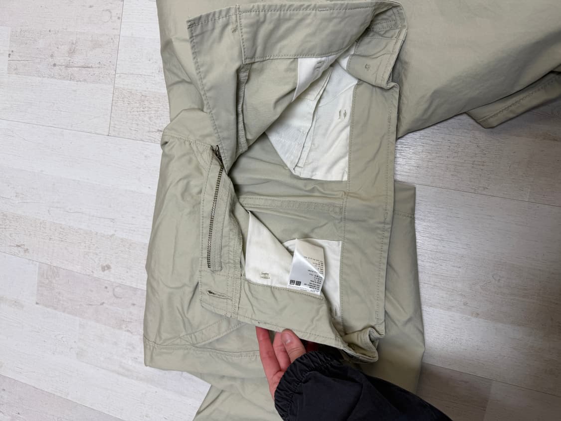 유니클로u 파라슈트팬츠 73 xs 상품이미지6