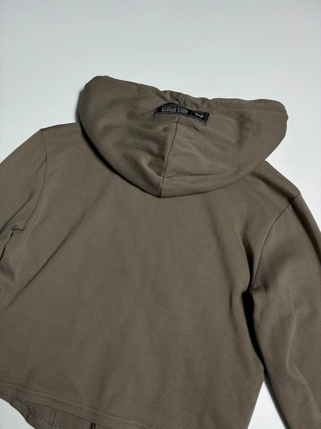 에이치덱스 HDEX 23FW 우먼스 소프트 크롭 후드 집업 R1900 상품이미지4
