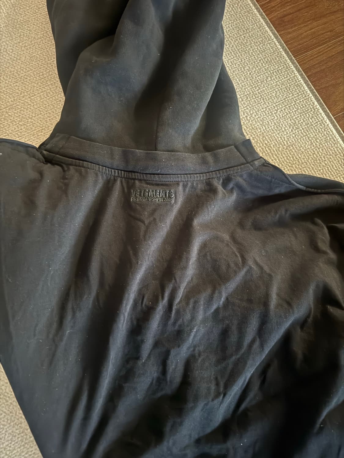 베트멍 Vetements 컴퍼니네임 후드 상품이미지5