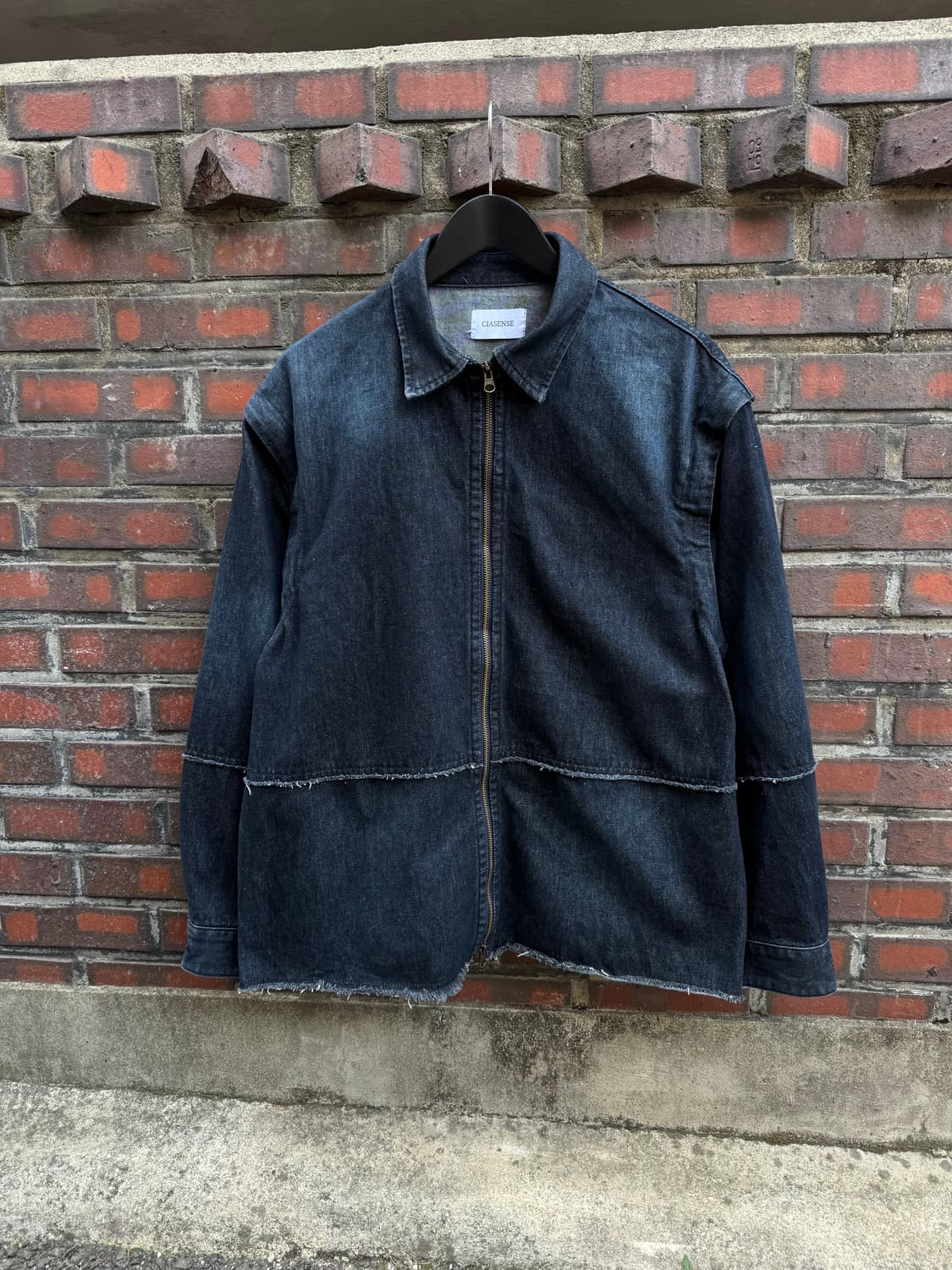 CIASENSE by 모노마트 투웨이 워싱 데님자켓  상품이미지2