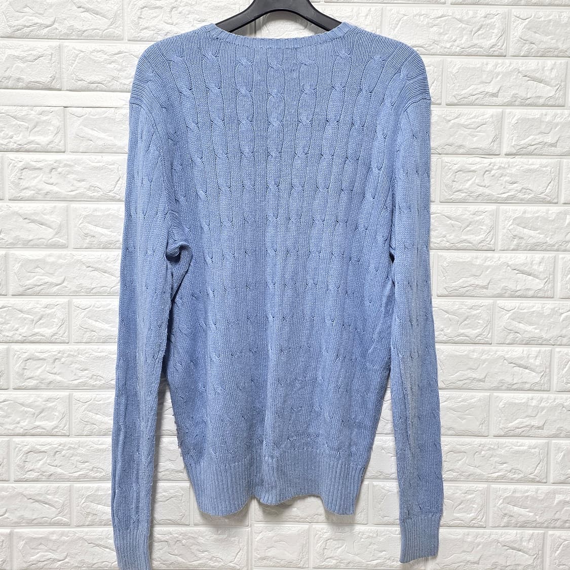 택포) 폴로 랄프로렌 꽈베기 니트 L 상품이미지4